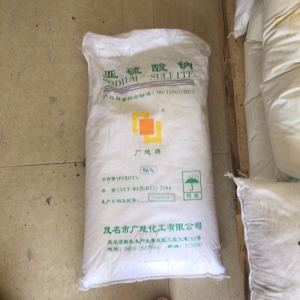 亞硫酸鈉，Na2SO3