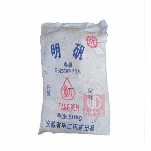 明礬，工業(yè)明礬，KAl(SO?)?·12H?O